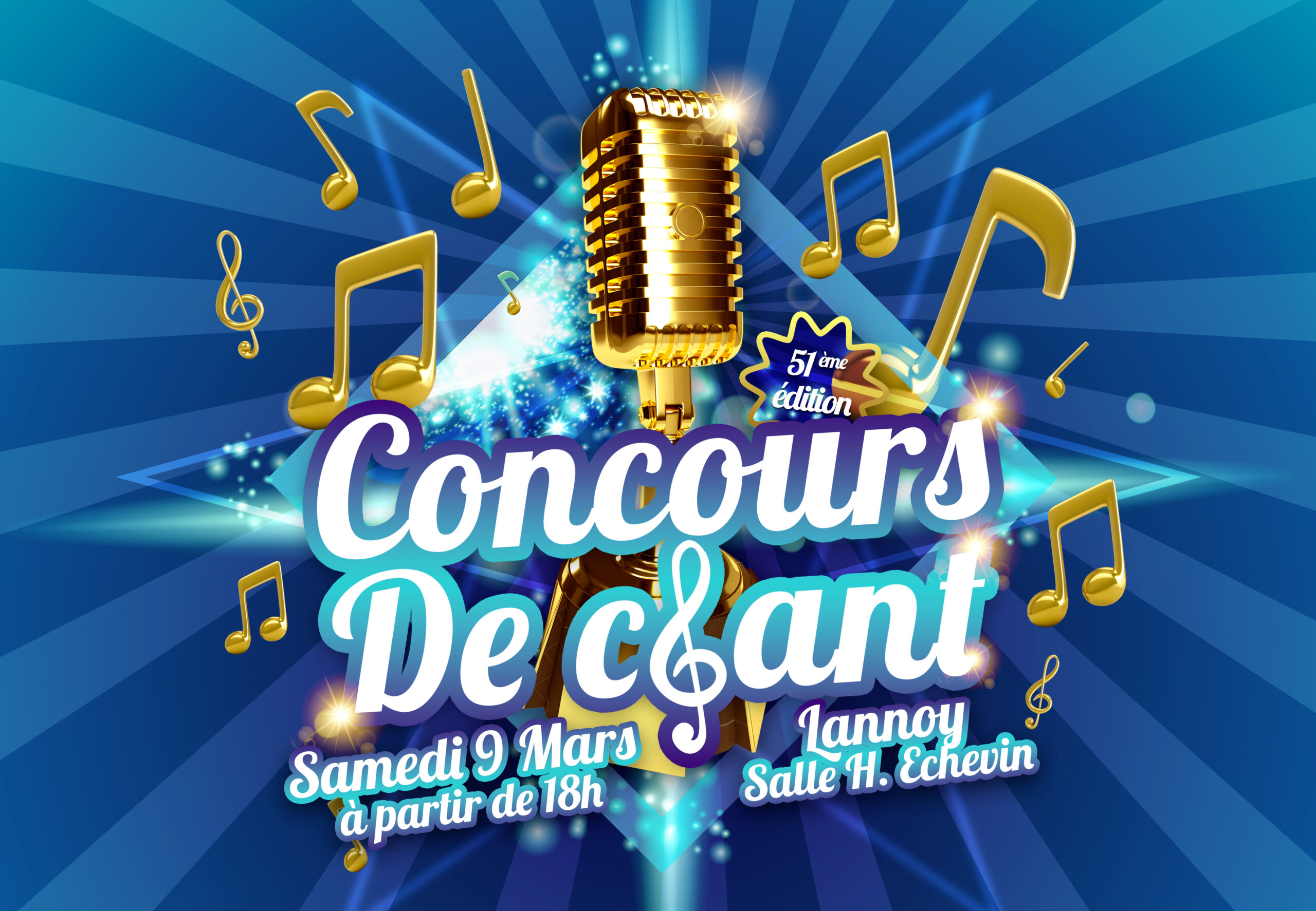 Trophée Microphone Doré – Récompense Concours De Chant Enfant – Trophée Micro Note Musicale Résine – Idéal Karaoké & Spectacle